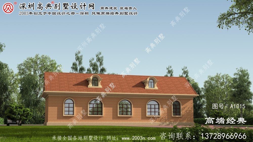 龙南县一层房屋设计图